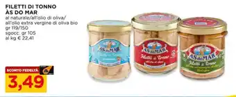 Alì Supermercati Filetti di tonno ÀS DO MAR offerta