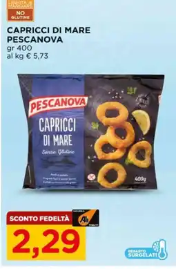 Alì Supermercati Capricci di mare PESCANOVA offerta
