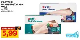 Alì Supermercati Filetti di branzino/orata VALE offerta
