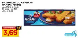Alì Supermercati Bastoncini gli originali CAPITAN FINDUS offerta