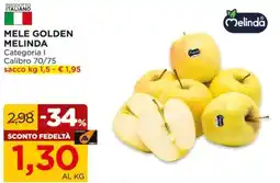 Alì Supermercati Mele golden MELINDA offerta