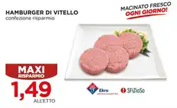 Alì Supermercati Hamburger di vitello offerta