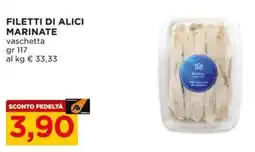 Alì Supermercati Filetti di alici marinate offerta