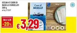 A&O Ocean 47 cuori di nasello surgelati offerta