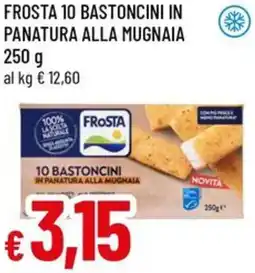 A&O Frosta 10 bastoncini in panatura alla mugnaia offerta