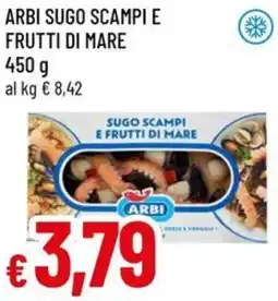 A&O Arbi sugo scampi e frutti di mare offerta