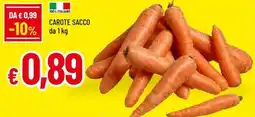 A&O Carote sacco offerta
