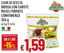 A&O Cuor di scelta briosa con carote maxxi formato convenienza offerta