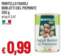 A&O Montello fagioli borlotti del piemonte offerta