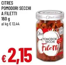 A&O Citres pomodori secchi a filetti offerta