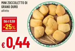 A&O Mini zoccoletto di grano duro offerta
