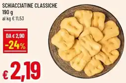 A&O Schiacciatine classiche offerta