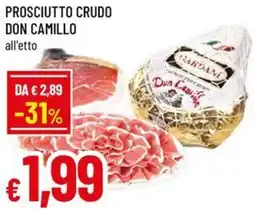 A&O Prosciutto crudo don camillo offerta