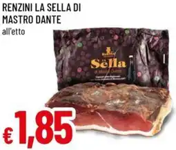 A&O Renzini la sella di mastro dante offerta