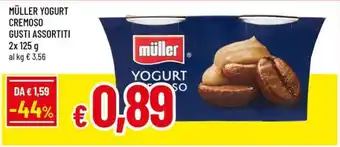 A&O Müller yogurt cremoso offerta