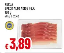 A&O Recla speck alto adige i.g.p. offerta