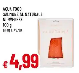 A&O Aqua food salmone al naturale norvegese offerta