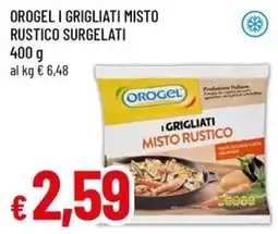 A&O Orogel i grigliati misto rustico surgelati offerta