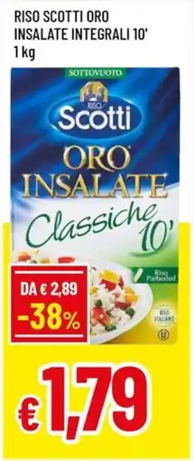 A&O Riso scotti oro insalate integrali 10' offerta