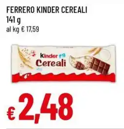 A&O Ferrero kinder cereali offerta