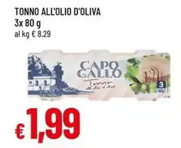 A&O Tonno all'olio d'oliva CAPO GALLO offerta