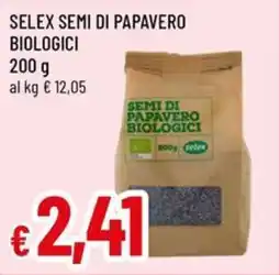 A&O Selex semi di papavero biologici offerta