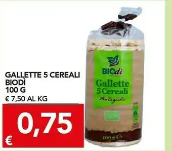 Gallette 5 cereali 100 g(ml)