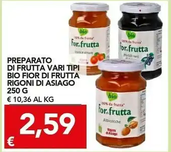TuoDi Preparato di frutta bio fior di frutta offerta