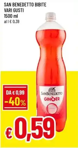 A&O San benedetto bibite offerta