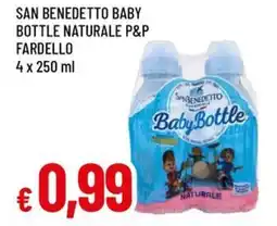 A&O San benedetto baby bottle naturale p&p fardello offerta