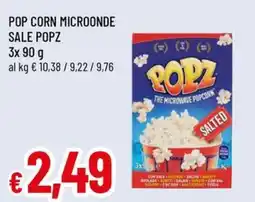 A&O Pop corn microonde sale popz offerta