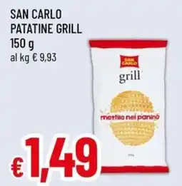 A&O San carlo patatine grill offerta