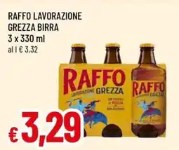 A&O Raffo lavorazione grezza birra offerta