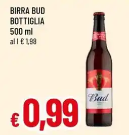 A&O Birra bud bottiglia offerta
