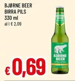 A&O Bjørne beer birra pils offerta