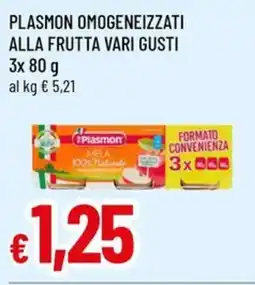 A&O Plasmon omogeneizzati alla frutta offerta