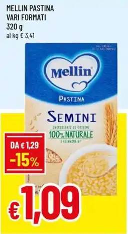 A&O Mellin pastina vari formati offerta