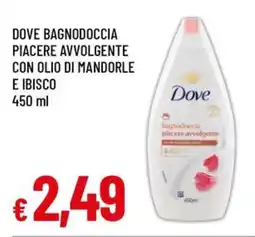 A&O Dove bagnodoccia piacere avvolgente con olio di mandorle e ibisco offerta