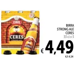 Spazio Conad Birra strong ale CERES offerta