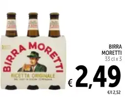 Spazio Conad BIRRA MORETTI offerta