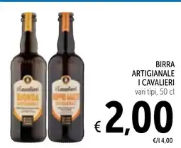Spazio Conad Birra artigianale i cavalieri offerta