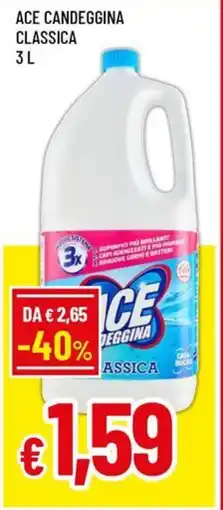 A&O Ace candeggina classica offerta