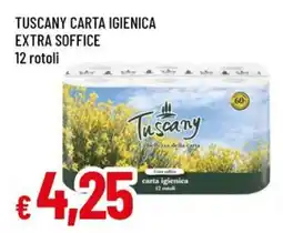 A&O Tuscany carta igienica extra soffice offerta