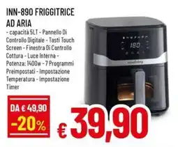 A&O INN-890 FRIGGITRICE AD ARIA offerta
