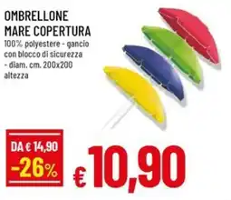 A&O Ombrellone mare copertura offerta