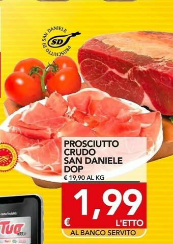 TuoDi Prosciutto crudo san daniele dop offerta