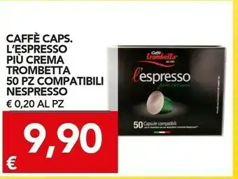 Caffe capsule l'espresso piu crema
