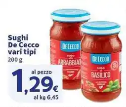 Sigma Superstore Sughi De Cecco offerta