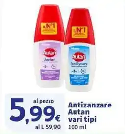 Sigma Superstore Antizanzare Autan offerta
