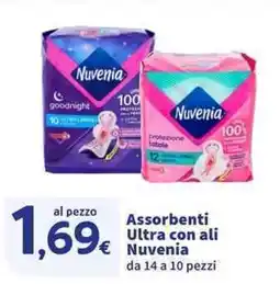 Sigma Superstore Assorbenti Ultra con ali Nuvenia offerta